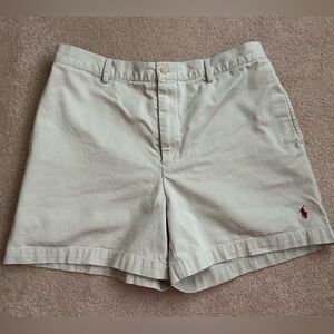 Ralph Lauren Cream Khaki Shorts